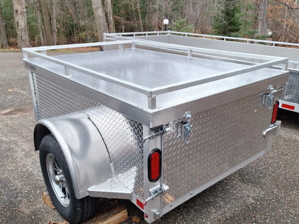 Enbeck Cargo Trailer rear view